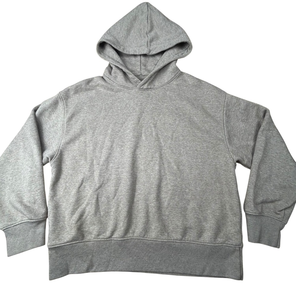 American Eagle Womens Pullover Hoodie XS Heathered Tan Fleece Sweatshirt 2416